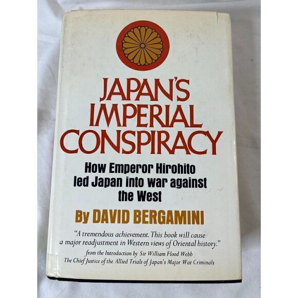 Japan's Imperial Conspiracy by David Bergamini (1971, Hardcover 1st Edition) - Picture 1 of 7